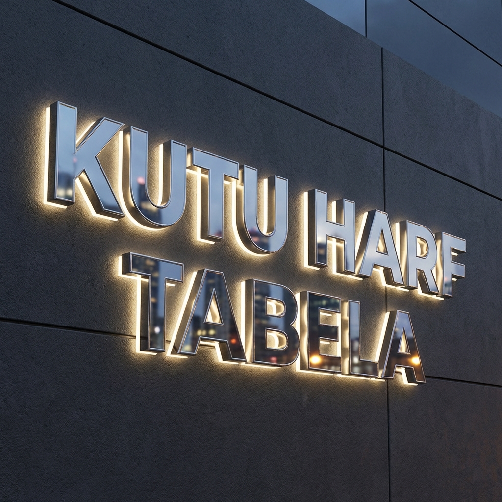 Kutu Harf Tabela